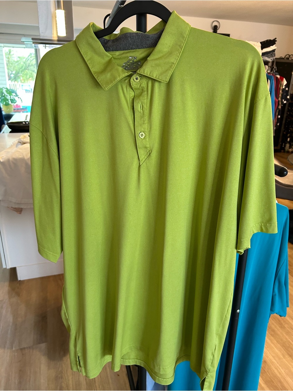 Head Men's Bright Lime Green Polo Shirt